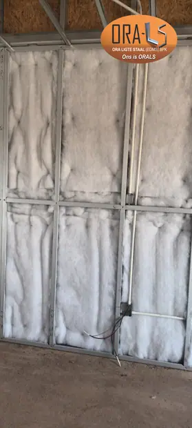 Wall insulation using ORALS-supplied structural systems and materials